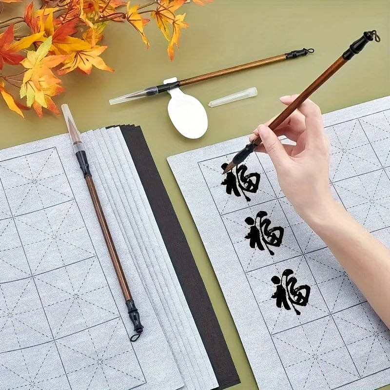 3pcs/1 Set High Quality Chinese Painting Brush School Special Brush Chinese Style Brush Art Supplies Student Painting Brush