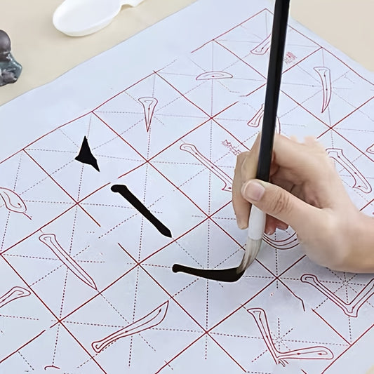 Five Types of Magical Water Writing Cloth for Practicing Calligraphy, Suitable for Beginners Learning Traditional Chinese Calligraphy.