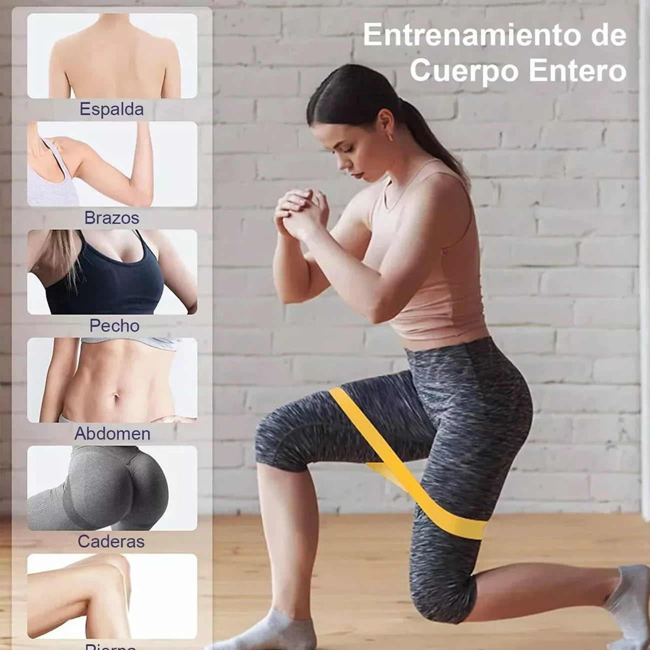 5 Bandas De Resistencia Ligas Ejercicio Yoga Gym Fitness Ejercicio