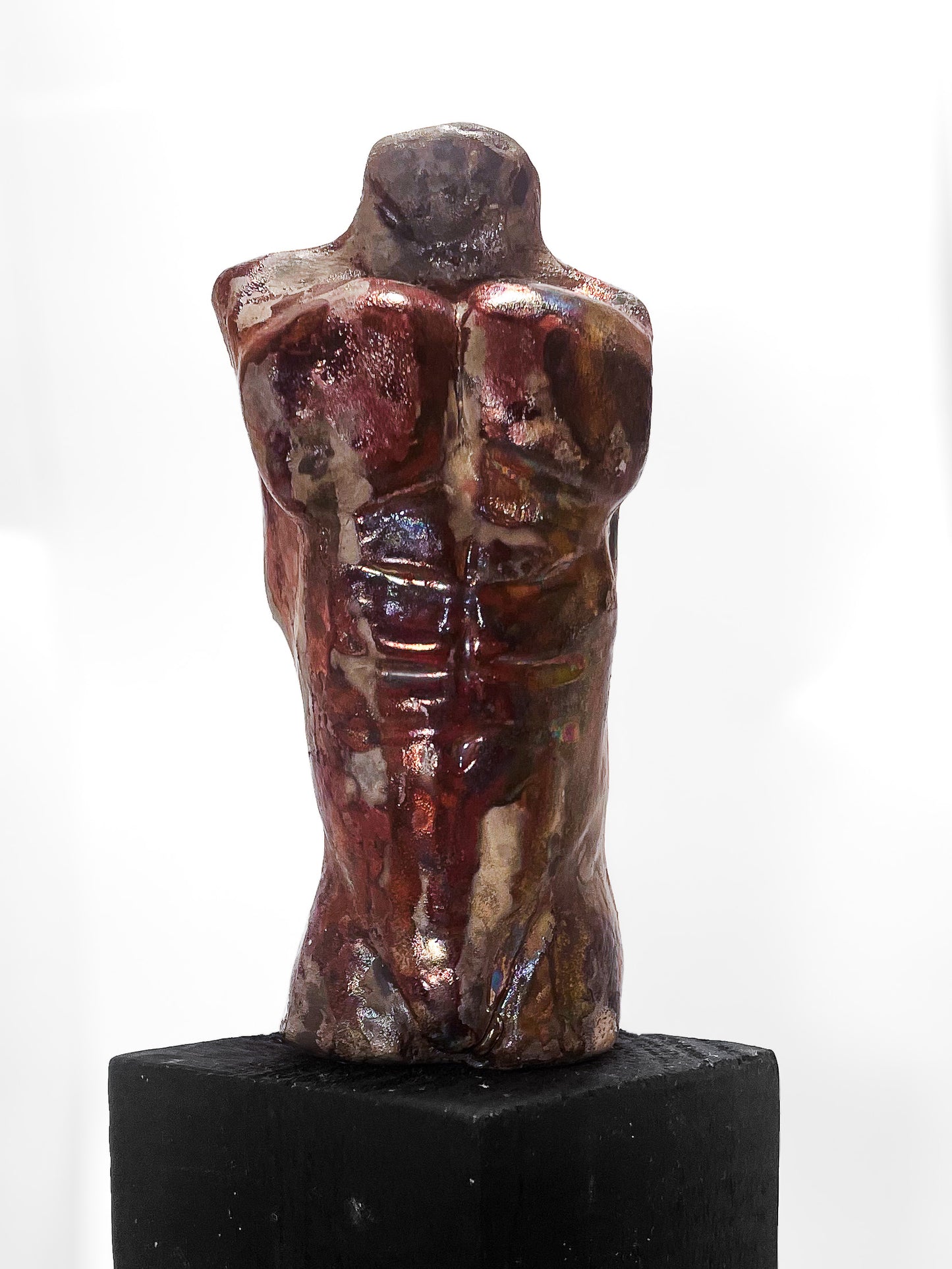 Torso Raku – Cuerpo en Fuego