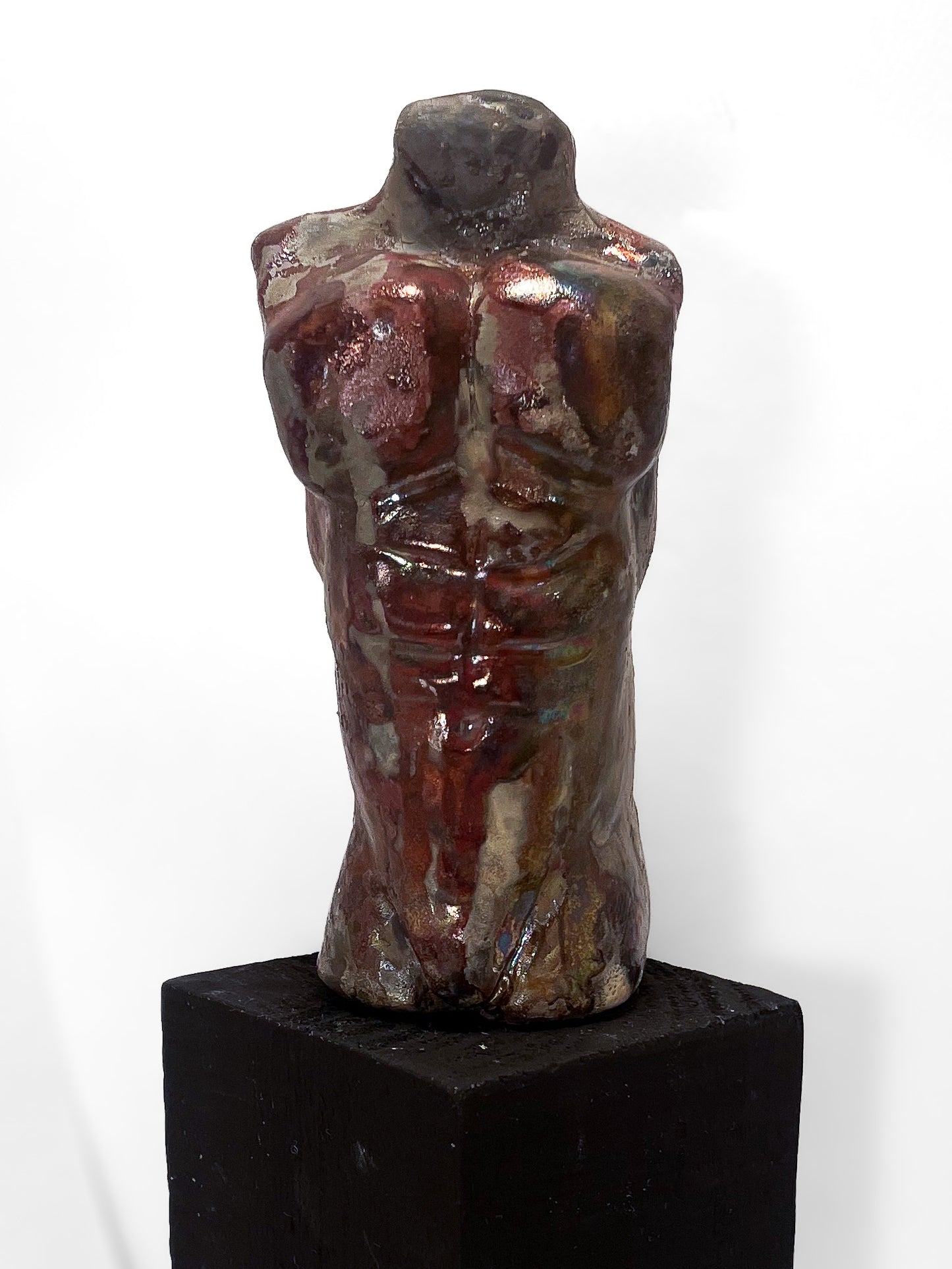 Torso Raku – Cuerpo en Fuego