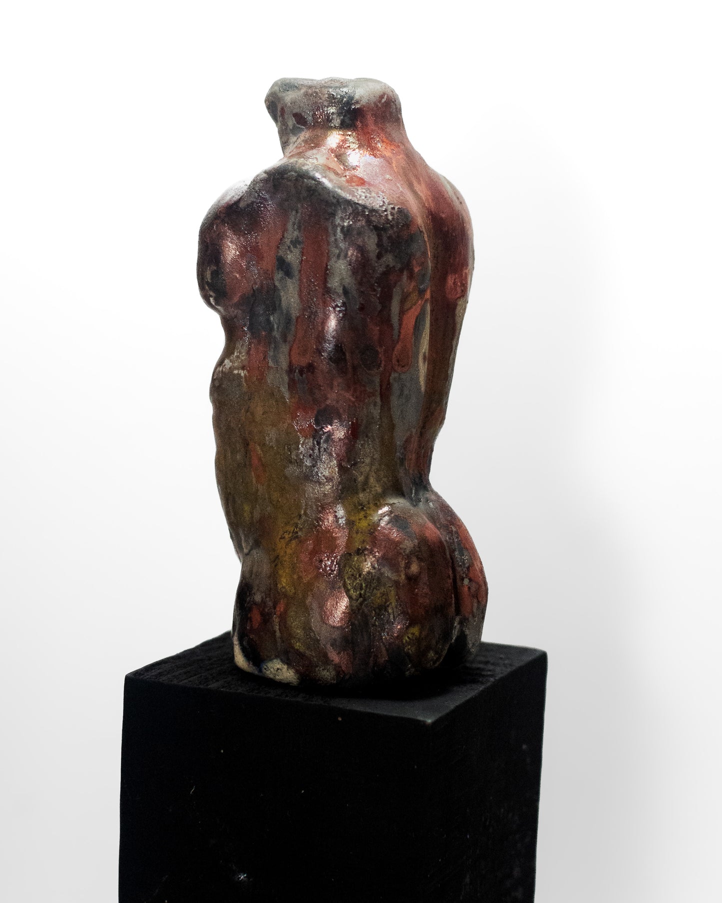 Torso Raku – Cuerpo en Fuego